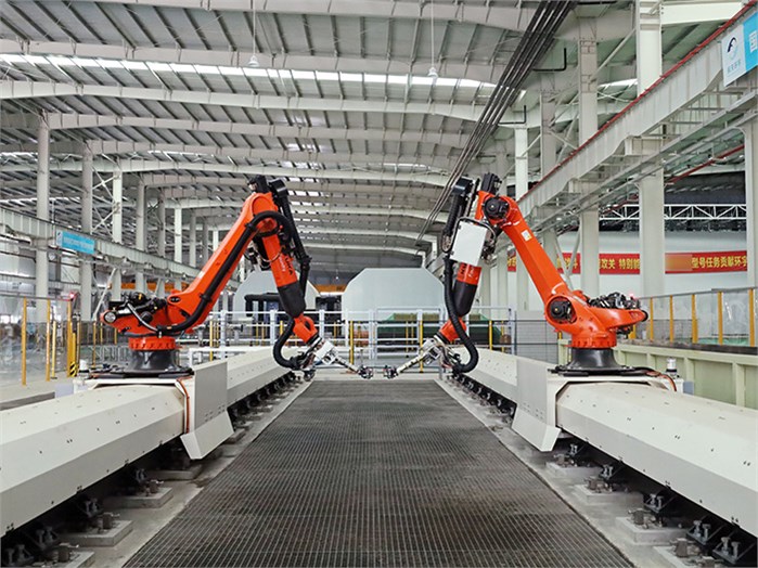 超声双机器人C扫检测系统