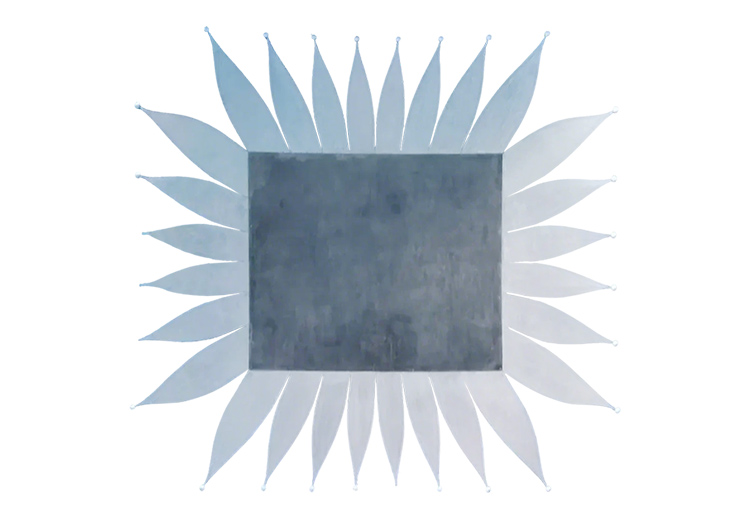 大型锯齿反射面紧缩场天线子系统